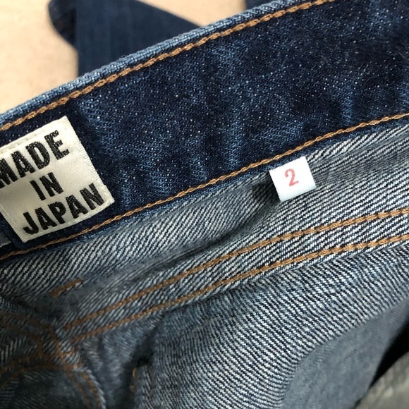 Blue Blue Japan Indigo Selvedge Denim Jeans Size 2 - Picture 7 of 14